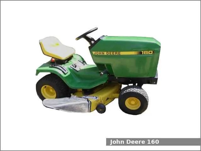 john deere 160 lawn tractor specs