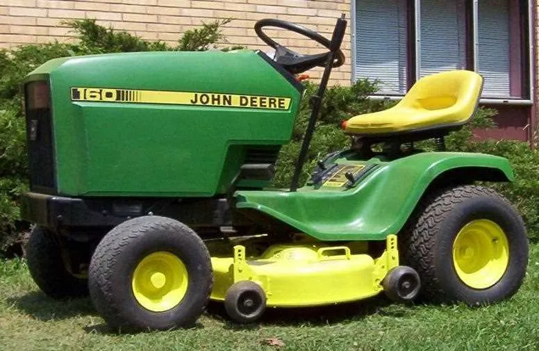 john deere 160 riding mower specs