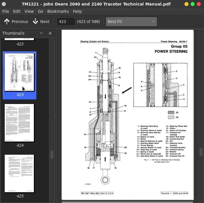 john deere 2040 torque specs