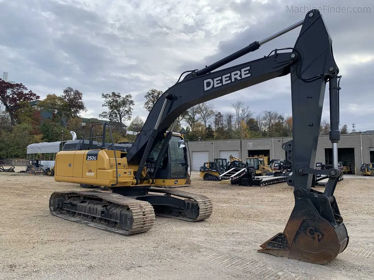 john deere 250 lc specs