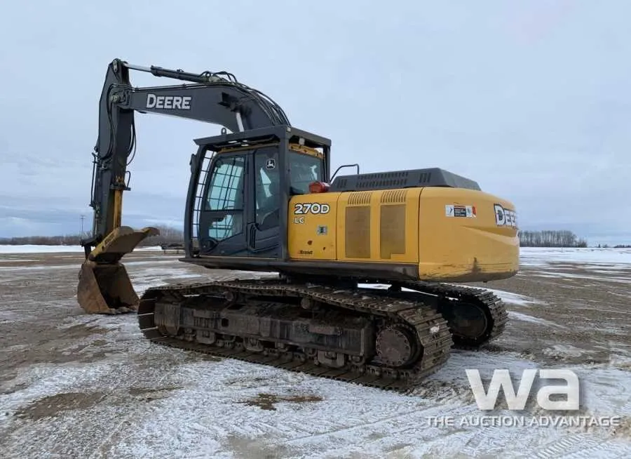john deere 270d excavator specs
