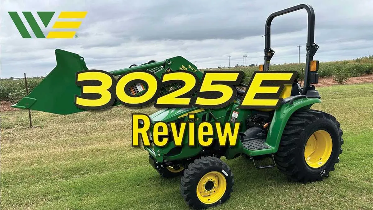 john deere 3025e tractor specs