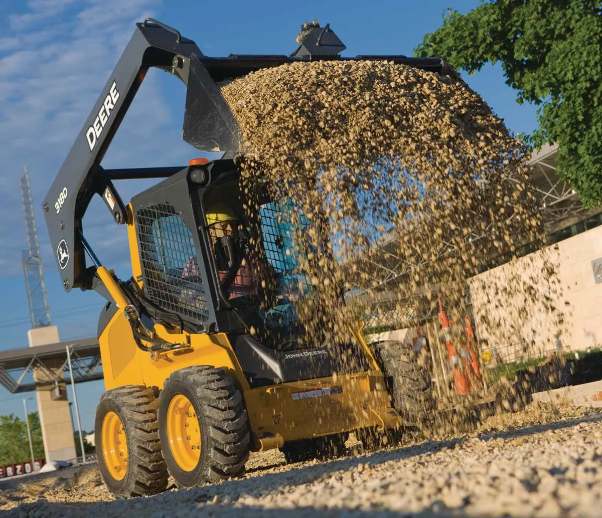 john deere 318d skid loader specs