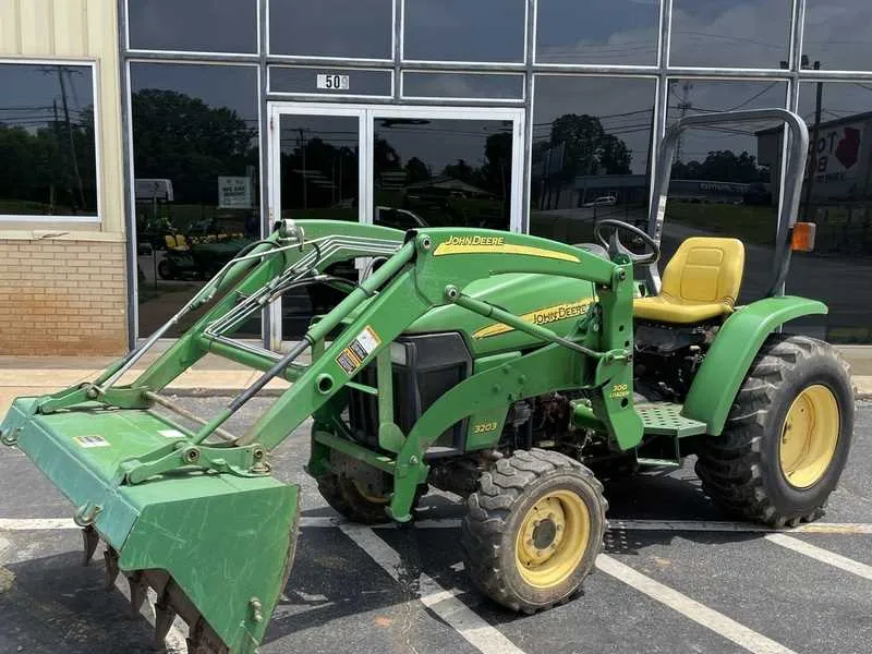 john deere 3203 loader specs