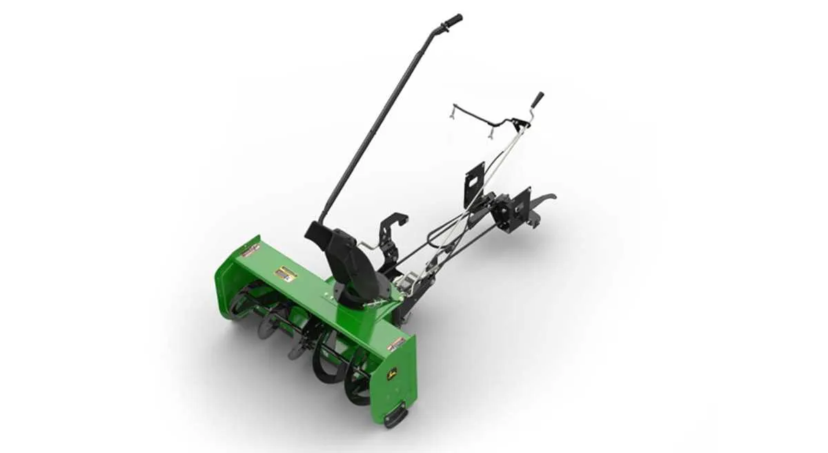 john deere 322 snow blower specs