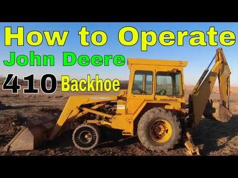 john deere 410d specs