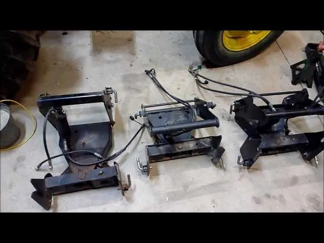 john deere 445 front quick hitch specs