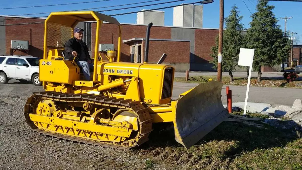 john deere 450 b dozer specs