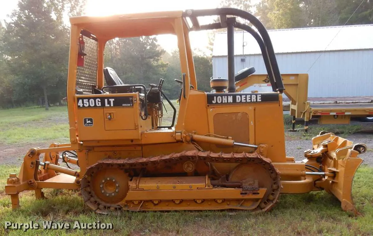 john deere 450g lt dozer specs
