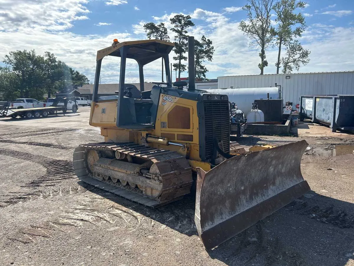 john deere 450j lt crawler tractor specs