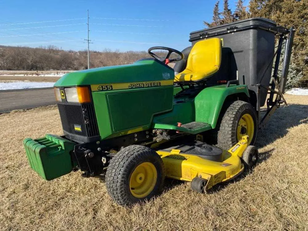 john deere 455 tractor specs