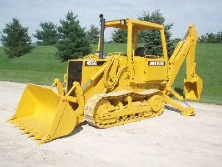 john deere 455g dozer specs