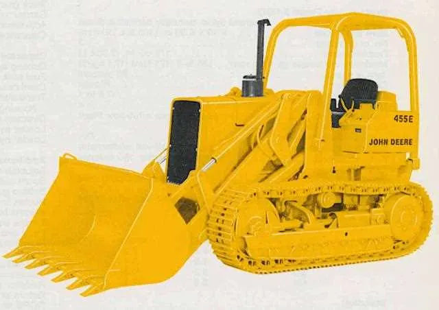 john deere 455g loader specs