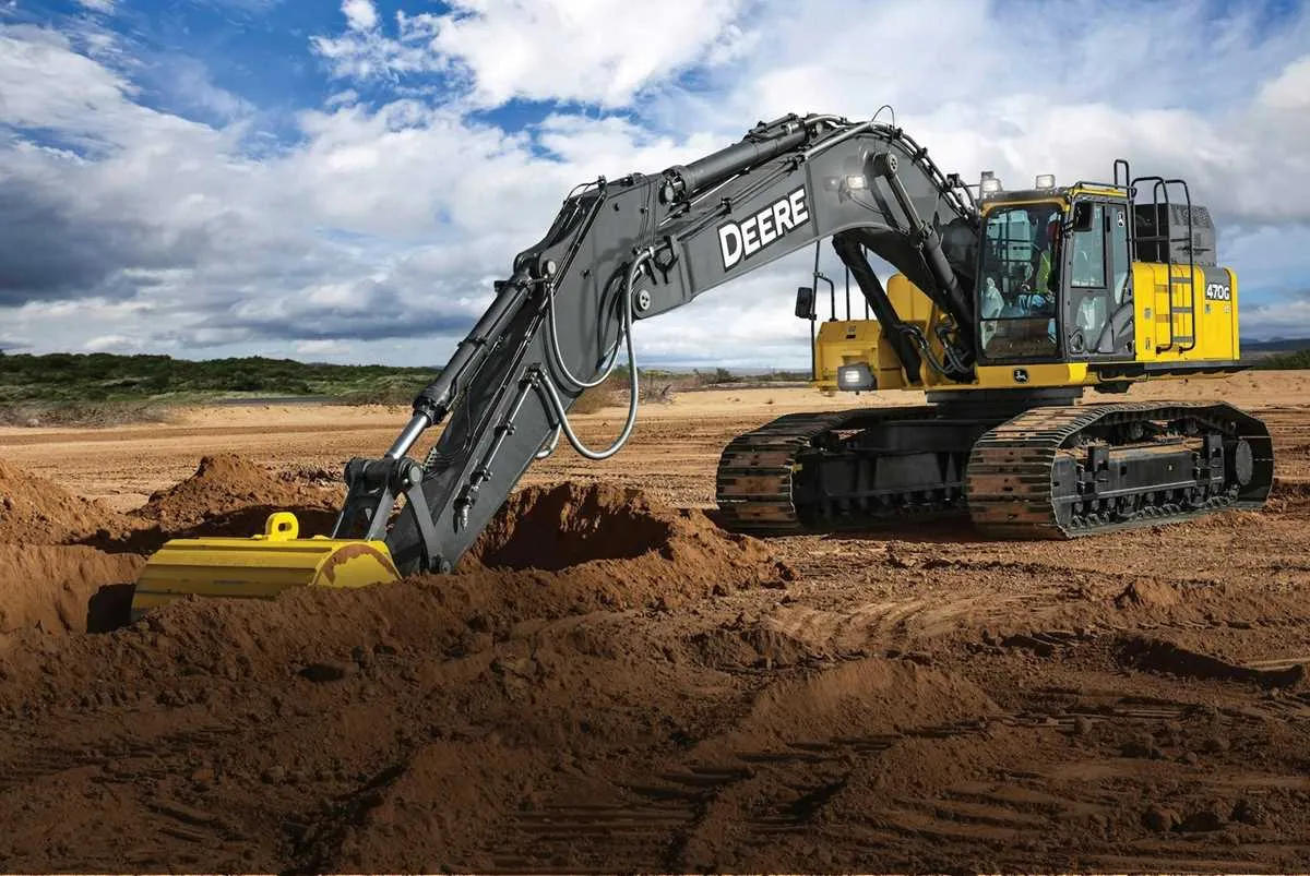 john deere 470g excavator specs