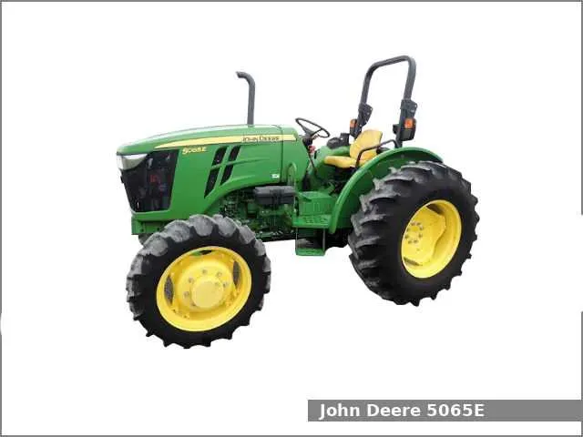 john deere 5065e cab tractor specs