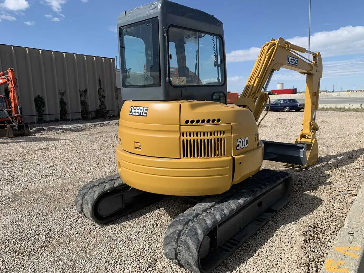 john deere 50c mini excavator specs