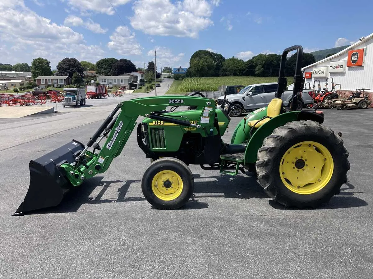 john deere 5105 loader specs