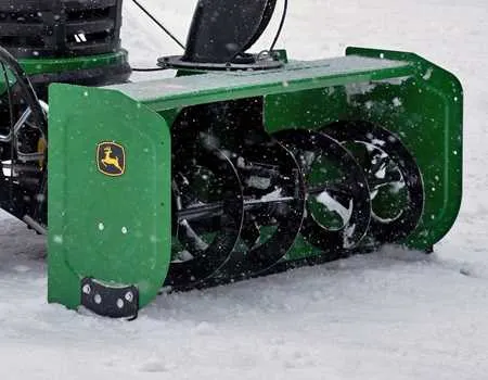john deere 520 snow blower specs