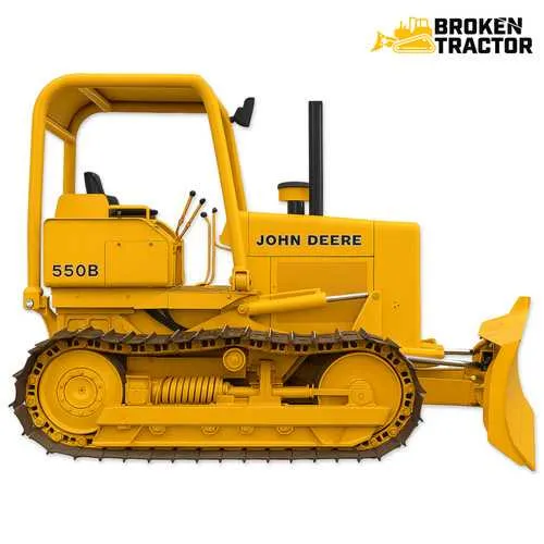 john deere 550b dozer specs