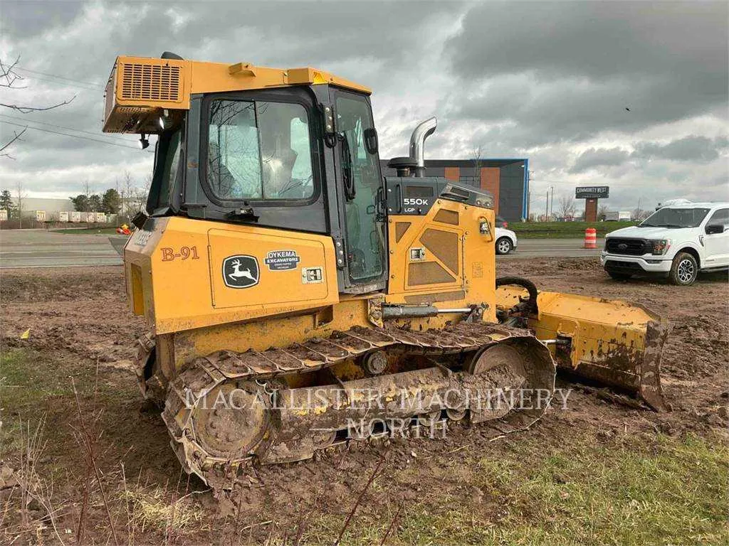 john deere 550k lgp dozer specs