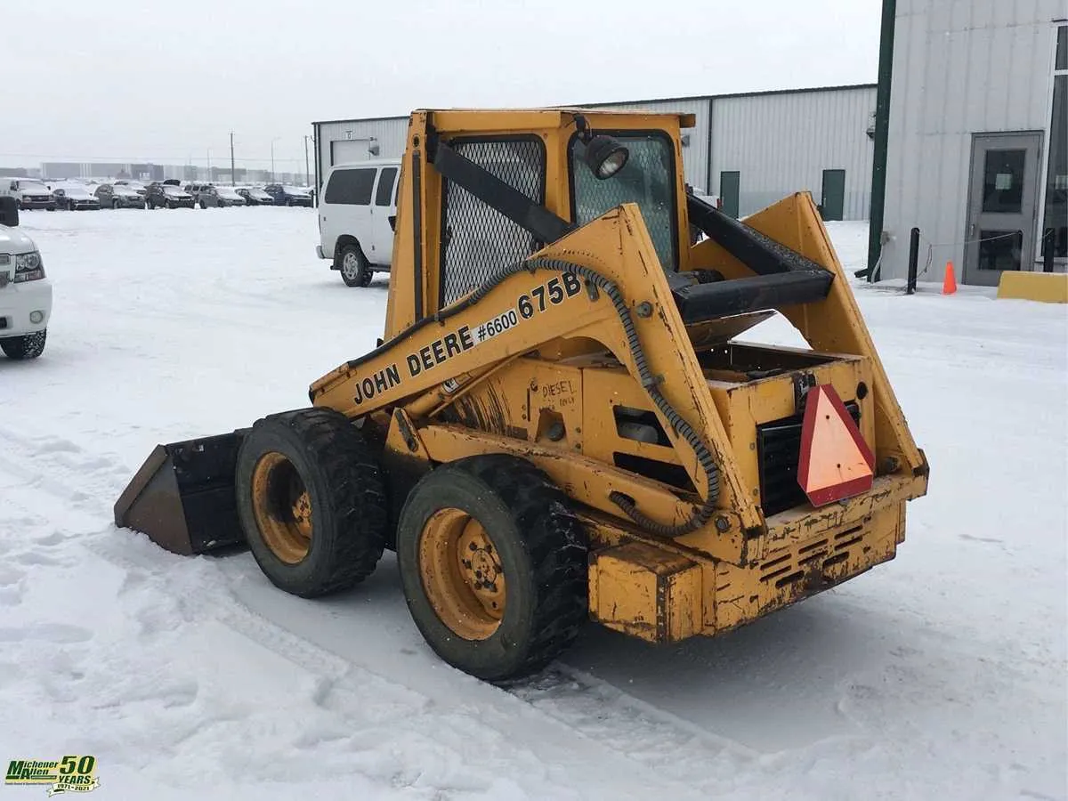 john deere 675b specs