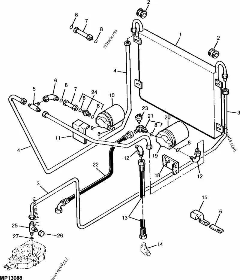john deere 675b specs
