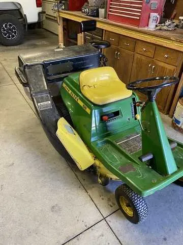 john deere 68 riding mower specs