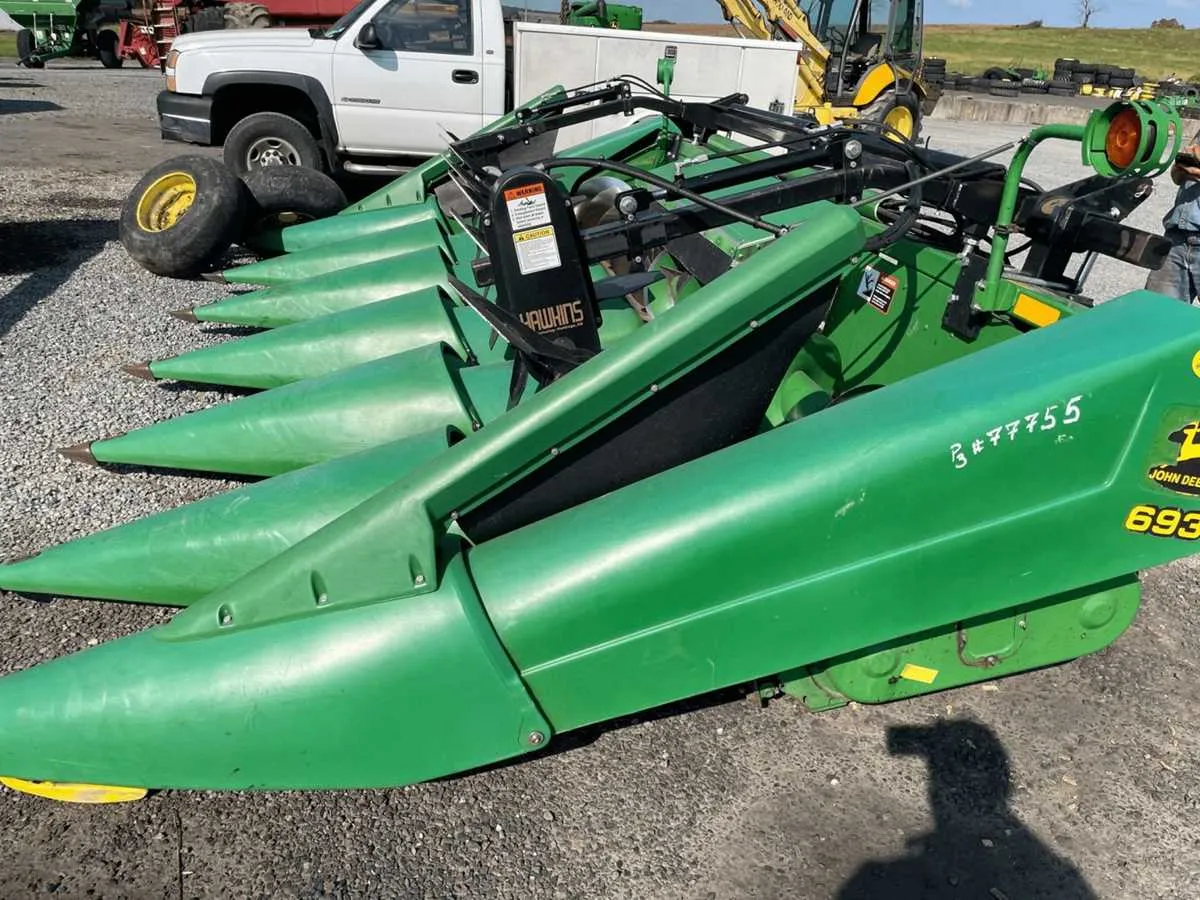 john deere 693 corn head specs