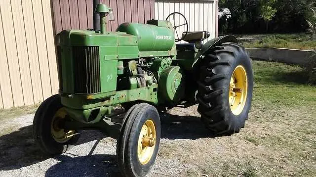 john deere 70 standard specs