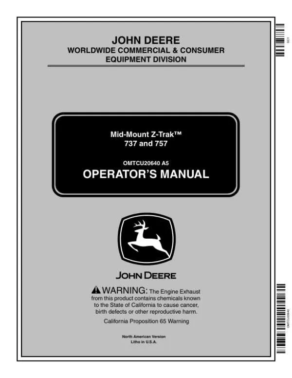 john deere 737 zero turn mower specs john deere 737 zero turn mower specs