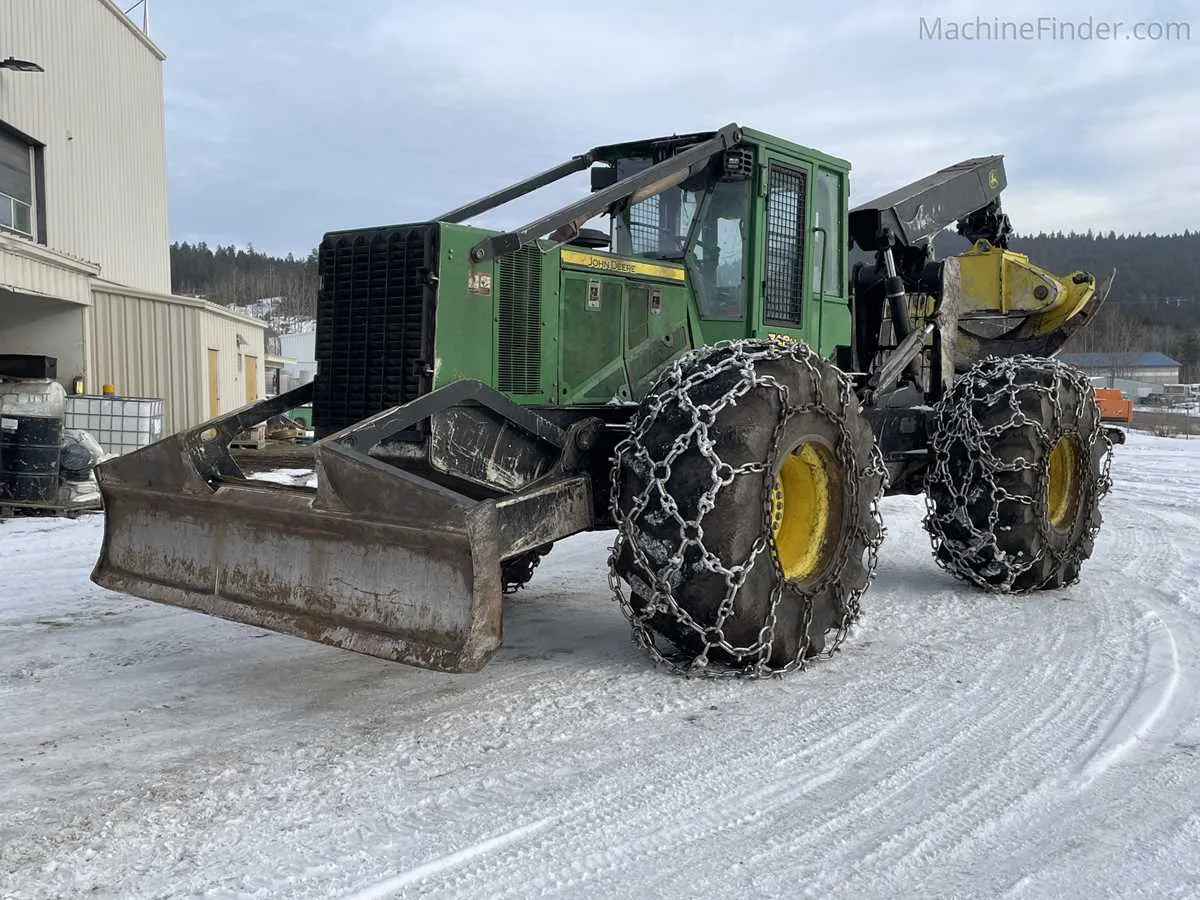 john deere 748h skidder specs