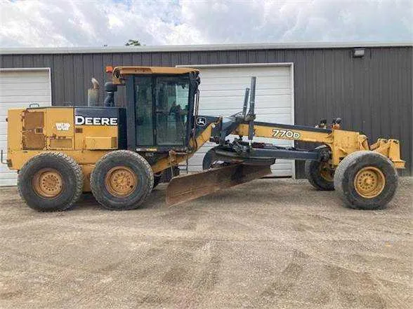 john deere 770 motor grader specs