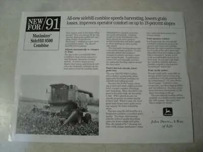 john deere 9500 sidehill combine specs