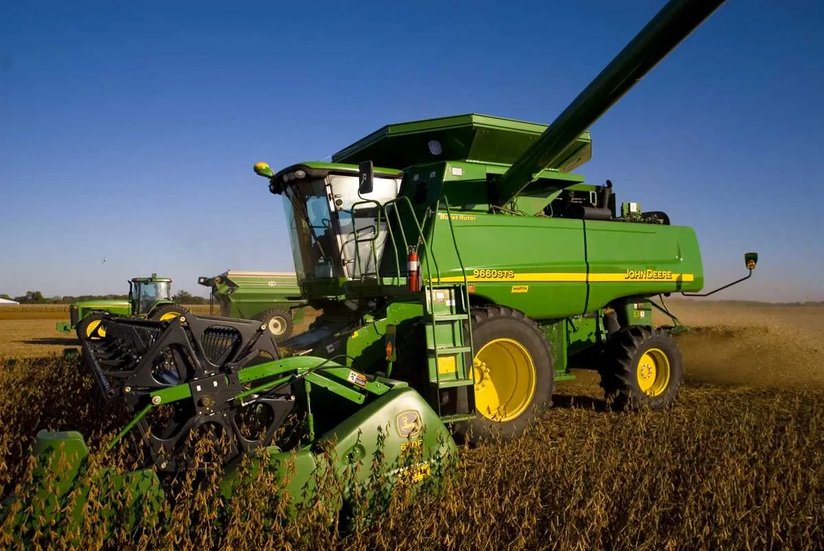 john deere 9660 sts combine specs