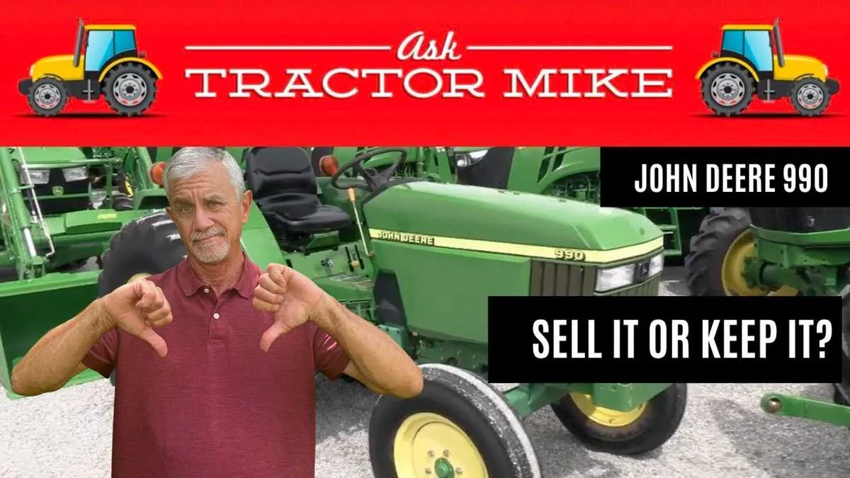john deere 990 front end loader specs