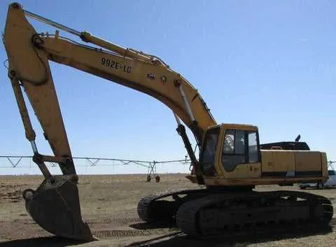 john deere 992 excavator specs