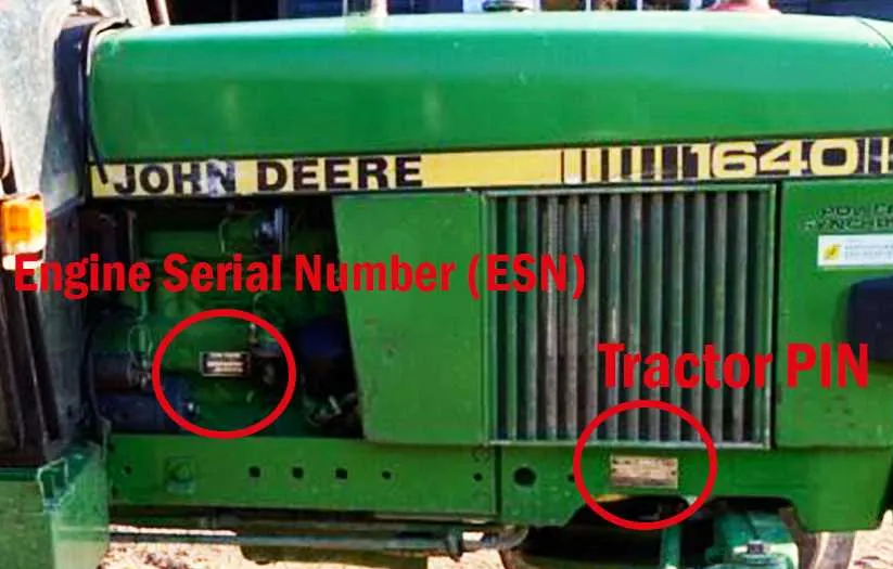 john deere a power block specs
