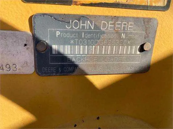 john deere backhoe model 310d specs