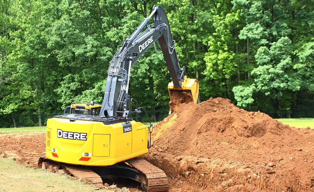 john deere excavator 345g specs