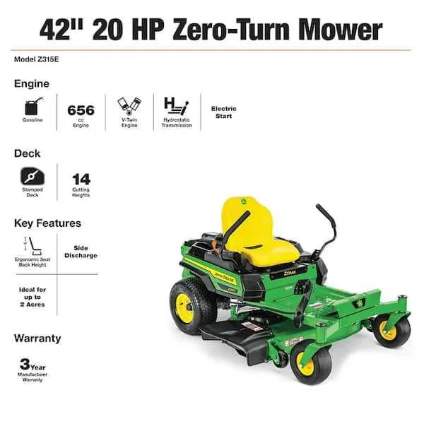 john deere f725 engine specs