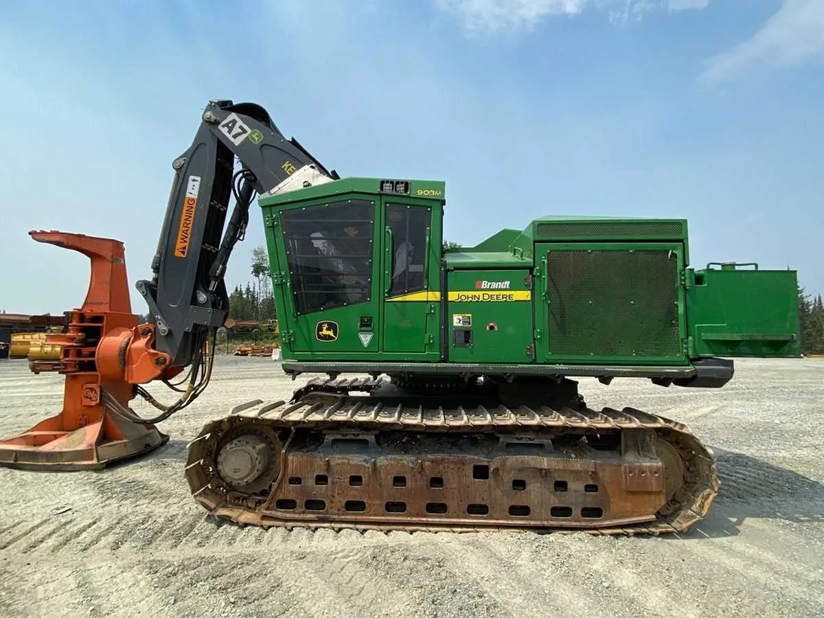 john deere feller buncher specs