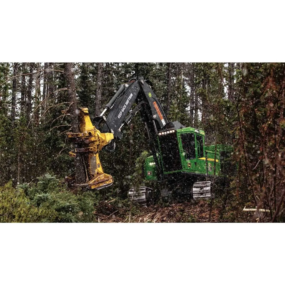 john deere feller buncher specs