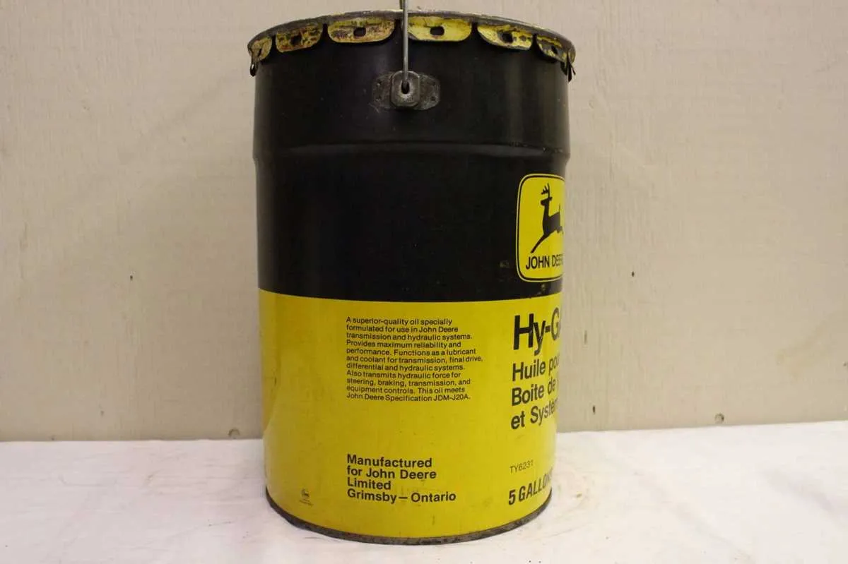 john deere hy gard hydraulic oil specs