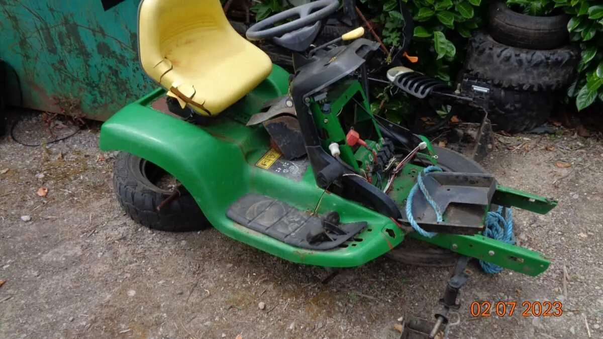 john deere lt155 15hp specs