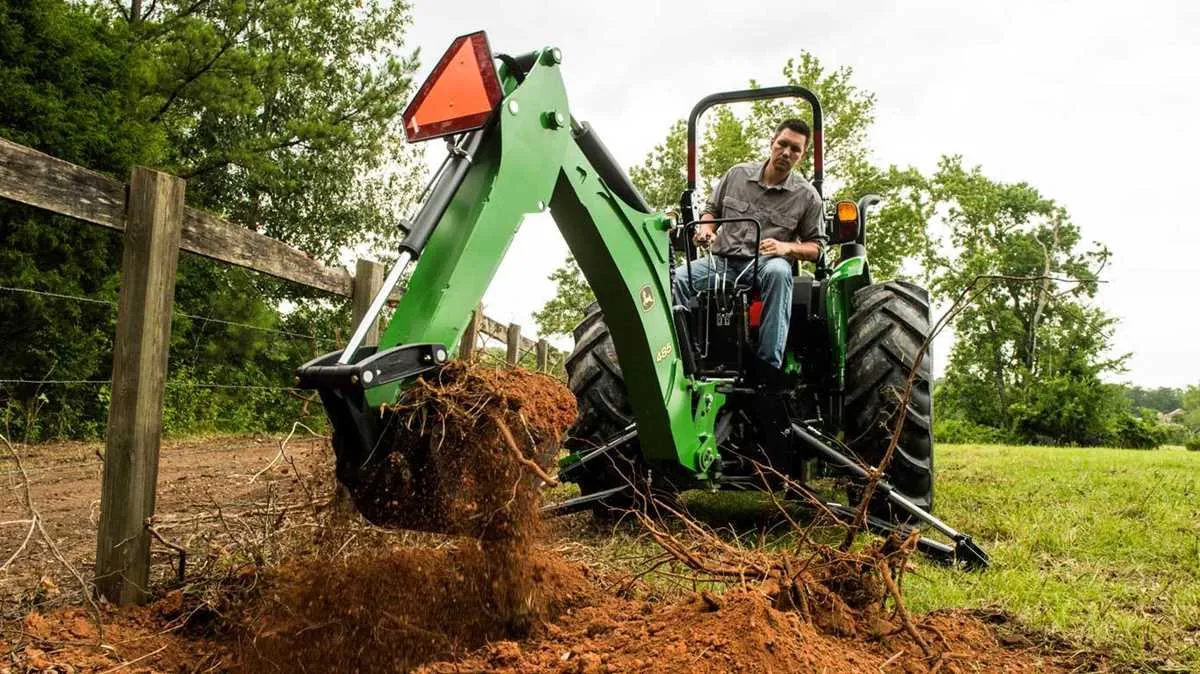 john deere model 48 backhoe specs