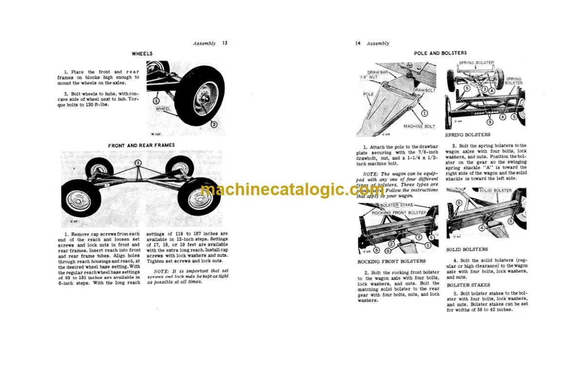 john deere running gear specs john deere running gear specs