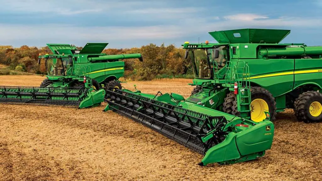 john deere s700 combine specs