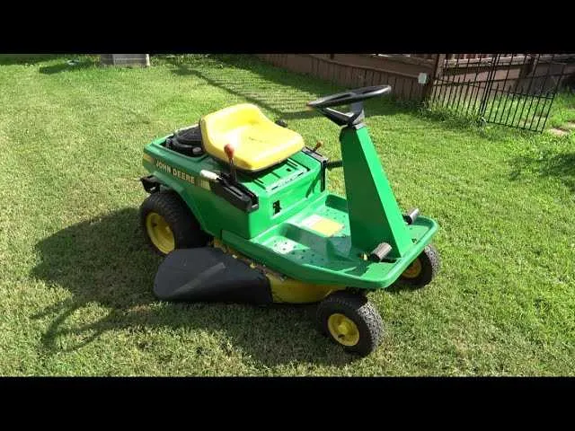 john deere sx95 riding mower specs