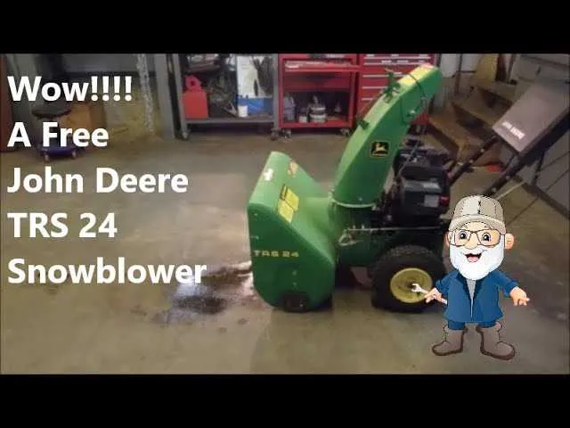 john deere trs24 snowblower specs