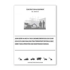 john deere x380 snowblower specs